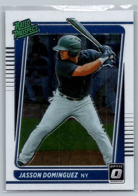 2021 Donruss Optic #RP11 Jasson Dominguez Rated Prospect