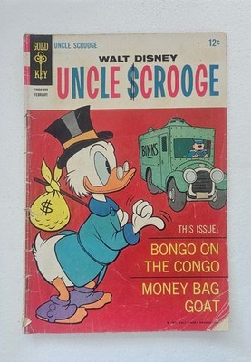 Uncle Scrooge #73 - Feb.1968 - ''BONGO ON THE CONGO'' - Barks
