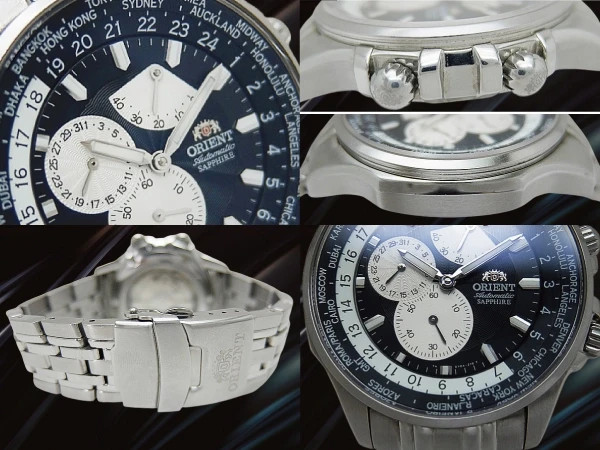 Orient World Time Automatic Ref.EY04-C1.CA Power … - image 2