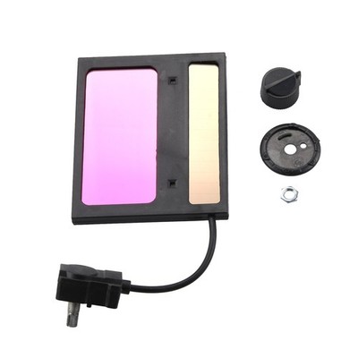 Solar Automatic On/Off Darkening Welding Helmet Len Filter + Protortion Sheet A