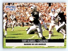 1991 Pro Set Spanish #113 Terry McDaniel Fresh Break EX-EXMINT