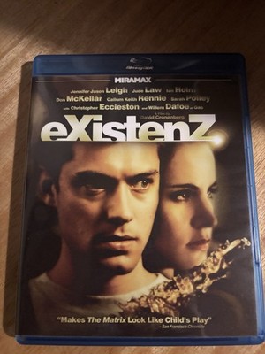 eXistenZ (Blu-ray, 2012) David Cronenberg Jude Law Echo Bridge OOP