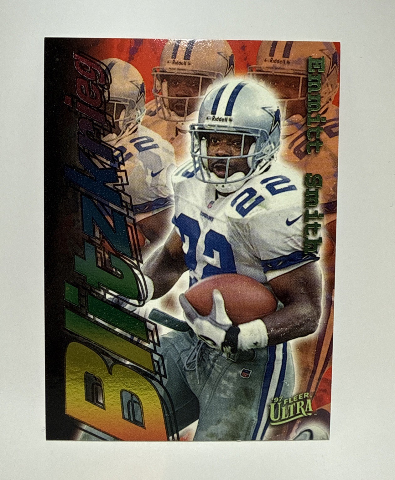 1997 Fleer Ultra - Blitzkrieg Emmitt Smith #4 NM Cowboys