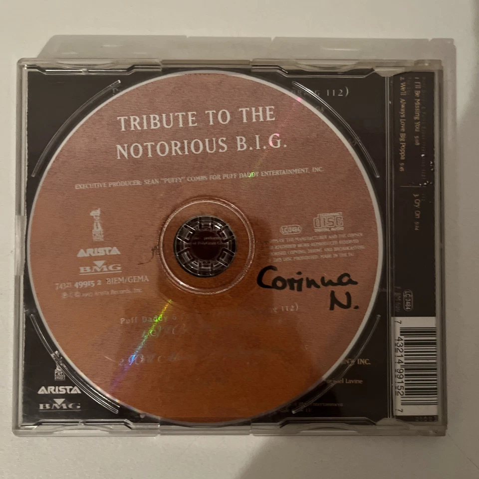 Puff Daddy - Tribute to the Notorious B.I.G - Single-CD (1997) - Bild 2 von 4