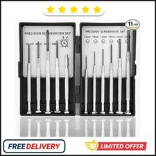 11PCS Small Precision Screwdriver Set Mini Screw Driver Set Kit 6 Different Size
