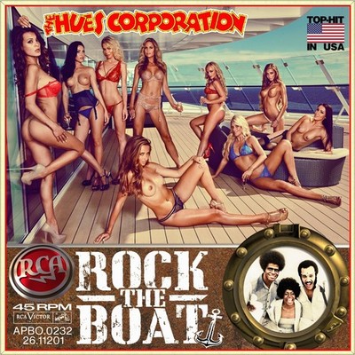 7'' THE HUES CORPORATION Rock The Boat / All Goin' Down Together RCA Germany 1974