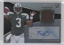 2014 Topps Chrome Rookie Auto Patch 6/50 Tajh Boyd #RAP-TB Patch Auto 0b2