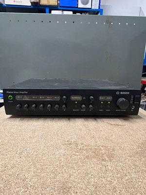 Bosch Plena Mischpult Verstärker PLE-2MA240-EU schwarz 240W Home Audio Equipment