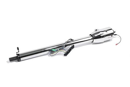 Tilt Automatic 28" Steering Column Shift Indicator W/Wheel Adapter Chrome - Picture 4 of 8