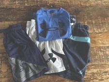 Boys Lot Of 4 Size XS 5 Active Wear Under Armour Nautica NWoT
