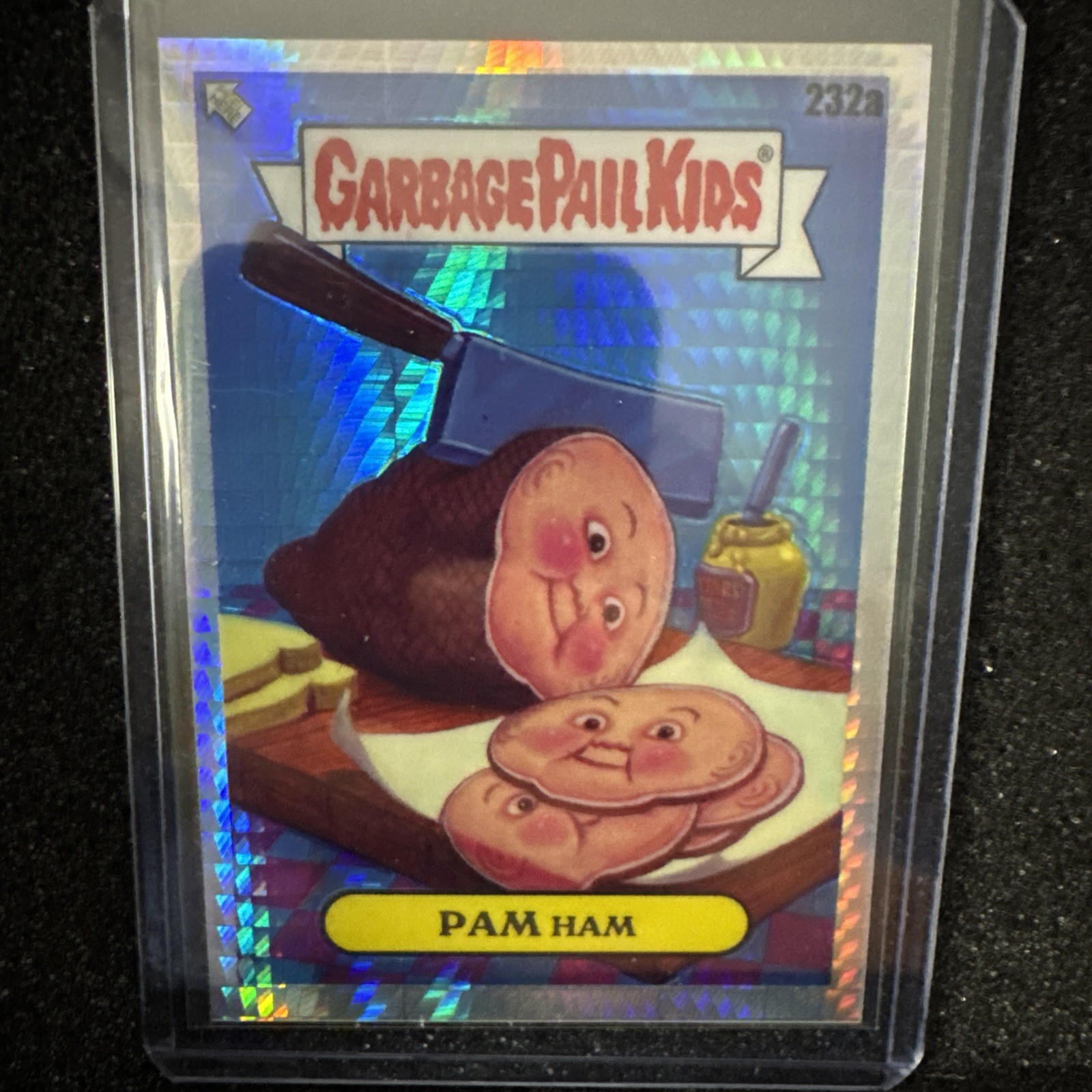 2023 Topps Garbage Pail Kids Chrome Refractor #232a Pam Ham front