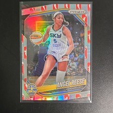 2025 Panini Logo Prizm Angel Reese #92 Chicago Sky WNBA Basketball Card