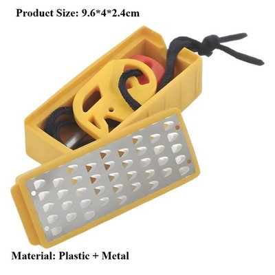 Waterproof Durable Reliable Rust-Proof Easy-To-Use Secure Flint Fire Starter Kit