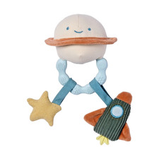 Plush Rattle Baby Toy Planet Design Teether - Cloud Island Star and Space Rocket