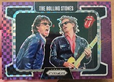 MICK JAGGER RICHARDS ROLLING STONES 2025 PRIZM PURPLE POWER REFRACTOR 20/25 #95