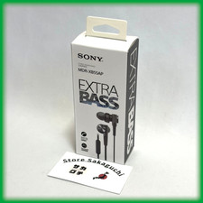 Sony MDR-XB55AP Black Extra Bass Wired In-Ear Earbuds with Mic Remote