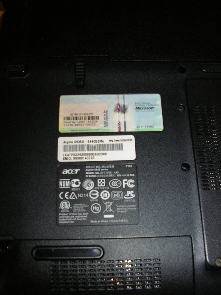 Acer Aspire 6935G mit Windows 7 und Office 2010 - Bild 4 von 4