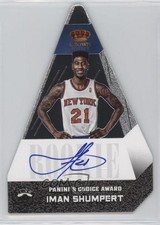 2012 Preferred Panini's Choice Award Rookies Silver 4/25 Iman Shumpert Auto 1u6