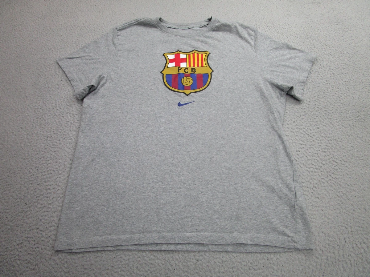 Preços baixos em Fc Barcelona Cinza International Club Camisas de