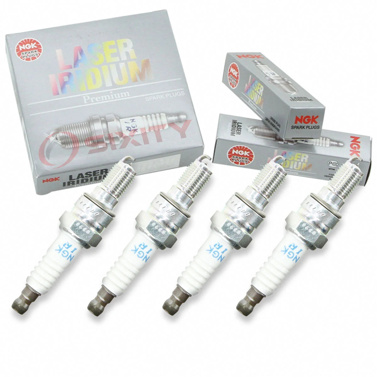 Set Of 4 Spark Plugs NGK IMR9D9H / 6544
