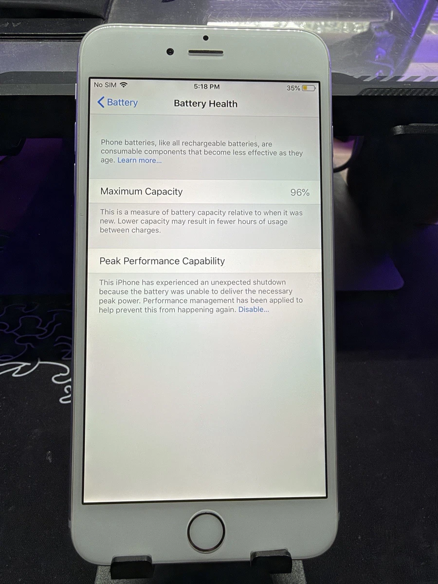 IPhone 6 Plus 银色iOS | eBay