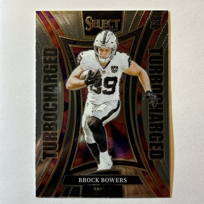 2024 Panini Select - Turbocharged Brock Bowers #6 (RC)