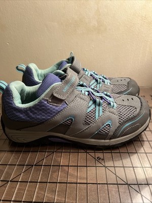 Merrell Trail Chaser Hiking Shoes Grey Multi Purple MY57111 Women s Size 5