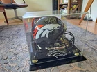 Peyton Manning Signed Authentic Denver Broncos Full Size Helmet w/COA & Case