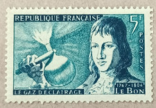 5D1-Timbre France YT 1012 neuf ** année 1955 "philippe le bon"