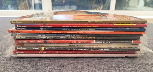 MENS FINTESS MAGAZINES X 11 JOB LOT APPROX 2004 2008 INC 100TH ISSUE SPECIAL - Picture 2 of 3