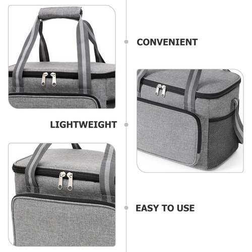 Insulation Bags Travel Large Capacity Insulated Lunch Grocery Cooler - Picture 9 of 12
