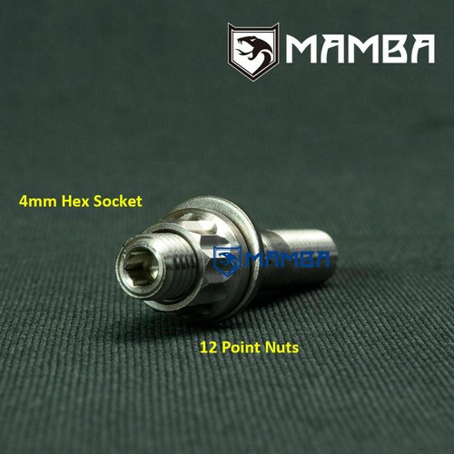 CNC SUS304 Stud w/ 12-Point Nut / Turbine / Manifold / M10x1.5 35mm (6 Set) TW - Picture 5 of 10