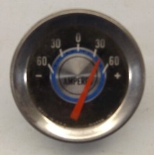 VINTAGE DIXSON, INC. AMPERES DISCHARGE CHARGE GAUGE - Made in USA