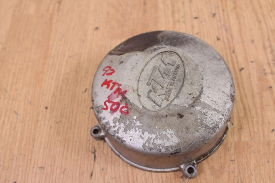 1992 KTM 500 MXC 500MXC Stator Cover Mag Cover - Image 2 of 4