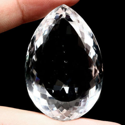 SHOLA Echt 125,02 Ct Natürlicher Bergkristall / Quarz Riesig aus Brasilien
