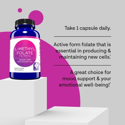 MD. Life L-Methylfolate - 5mg - 120ct