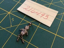 STERLING SILVER .925 BIRTHSTONE Clear Boy CHARM