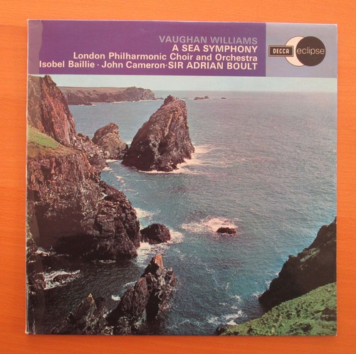 ECS 583 Vaughan Williams Sea Symphony Isobel Baillie Adrian Boult NM/EX Decca - Picture 4 of 5