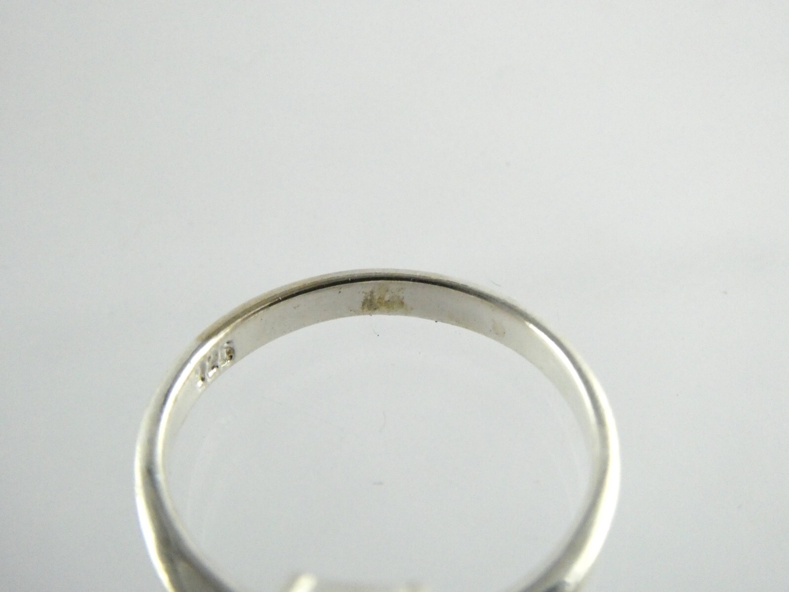 Sterling Silver Rectangular Cut Cubic Zirconia Ri… - image 8