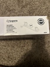 ASPEN TWO HANDLE KITCHEN FAUCET POLISHED CHROME FINISH 412344- NEW