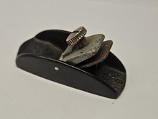 Vintage Miniature Mini Finger Thumb Wood Plane Made In USA, 1-3/8" x 3-1/2" Sole