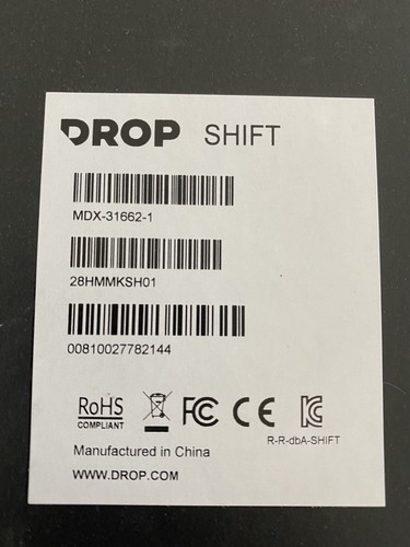 NEW DROP SHIFT Barebones Mechanical Gaming RGB Fullsize Keyboard Silver Gray - Picture 7 of 7