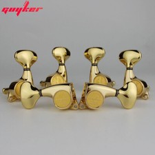 Guyker 3R3L Guitar Machine Heads 1:21 Sealed Tuning Key Pegs Tuners Set Gold
