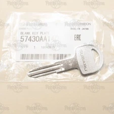 Genuine OEM Subaru Steel Key Blank Impreza  Legacy WRX Outback - 1pc  57430AA140