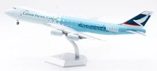 1:200 SQ Wings Cathay Pacific Cargo Boeing B747-8F B-LJA Diecast Model Flap Down