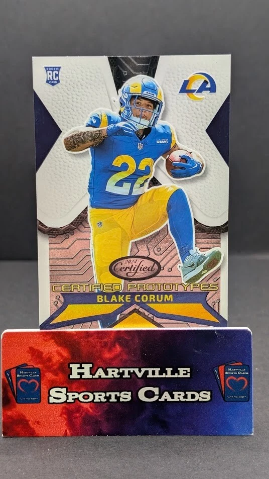 2024 Panini Certified Prototypes Blake Corum SSP Case Hit Rams Michigan RB
