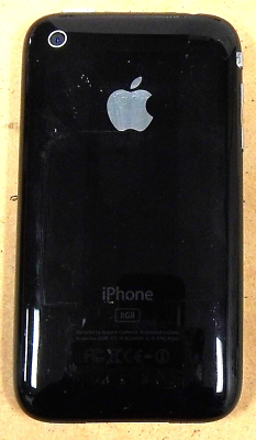 Apple iPhone 3G / A1241 - 8GB - Black and Silver ( AT&T ) iOS