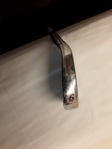 WILSON PROSTAFF “NEW’ Di6, 6 IRON; STEEL HEAD, S-FLEX G SHAFT; MEN R/H - Picture 4 of 11