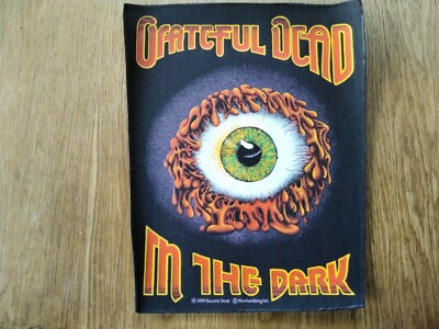 GRATEFUL DEAD BACKPATCH Original 1989 Vintage Rückenaufnäher 36x30x25,5cm  Rock 