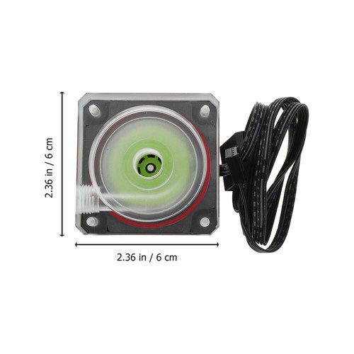 G1/4 Practical Cpu Cooler Liquid Cooling System Cpu Water Cooler - Photo 5/12